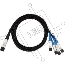 Кабель DAC QSFP28 TO 4XSFP28 5M LRDAC-QSFP28-4SFP28-5M LR-LINK
