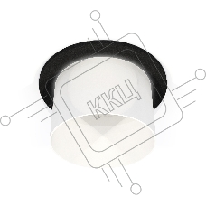 Комплект встраиваемого светильника Ambrella light XC6513067 SBK/FR черный песок/белый матовый MR16 GU5.3 (C6513, N6252)