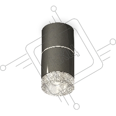 Светильник Ambrella Light XS7403042 DCH/CL черный хром/прозрачный MR16 GU5.3 (C7403, A2070, C7403, N7191)