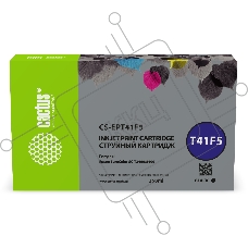 Картридж струйный Cactus CS-EPT41F5 (T41F5) черный пигментный (350 мл) для Epson SureColor SC-T5400M/SC-T3405/SC-T5405