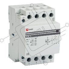 Контактор модульный EKF km-3-25-40 КМ 25А 4NO (3 мод.) PROxima