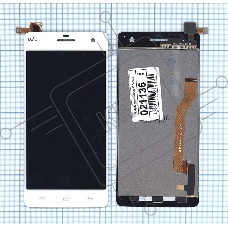 Дисплей для Micromax Canvas Knight A350 белый