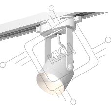 Светильник Ambrella light XT6601040 WH/SWH белый/белый песок MR16 GU10 (C6601, N6130)