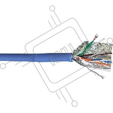 Кабель информационный Lanmaster LAN-5EFTP-PT-LSZH-BL cat.5e FTP 4 пары 26AWG LSZH внутренний 305м синий
