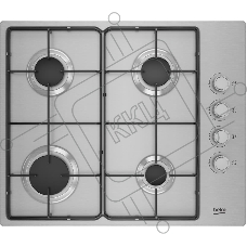 Газовая варочная поверхность Beko HIGG 641C3 SX 7754783861