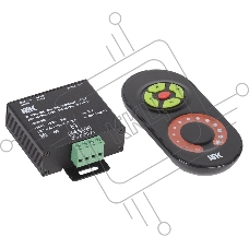 Контроллер с ПДУ радио MONO 1 канал 12В 10А 120Вт черный IEK LSC1-MONO-120-RF-20-12-B