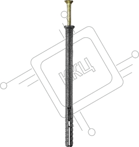 Дюбель-гвоздь полипропиленовый, потайный бортик, 8 x 120 мм, 50 шт, STAYER