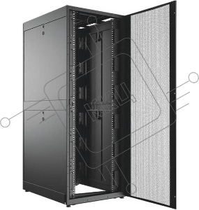 Шкаф телекоммуникационный C3 Solutions 42U 800x1200, черный, дверь перф.