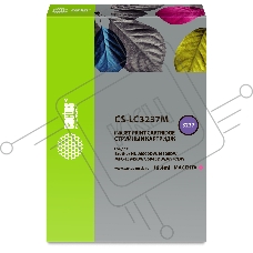 Картридж струйный Cactus CS-LC3237M пурпурный (18.4 мл) для Brother HL-J6000DW/J6100DW