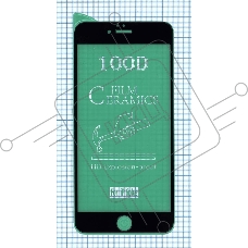 Керамическая пленка (стекло) для Iphone 6/ 6S plus черный