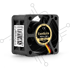 Вентилятор для корпуса ExeGate ExtraPower EP04020S3P-5 черный, 40 мм, 7000 об/мин, 30.5 дБ, 3 pin
