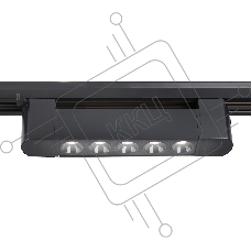 Трековый однофазный светильник Ambrella light GL6703 BK черный IP20 10W 4200K 24° 192*35*57