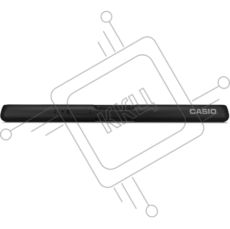 Синтезатор Casio CT-S100 61клав. черный  (без адаптера AD-E95100)