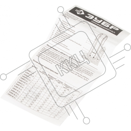 Домкрат ЗУБР 43060-4-K_z01  гидравлический бутылочный t50 4т 192-374мм в кейсе профессионал
