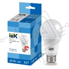 Лампа cветодиодная LED A80 шар 25Вт 230В 6500К E27 IEK LLE-A80-25-230-65-E27