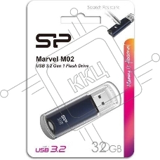 Флеш диск 32Gb Silicon Power Marvel M02, USB 3.0, Синий