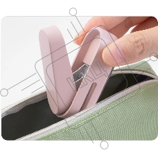 Дырокол Deli NS088pink, до 10 листов, пластик розовый, отверстий: 1