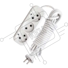 Удлинитель 3х3м без заземл. 10А IP20 Е-203 АБС-пл. ПВС 2х0.75 UNIVersal 9631964