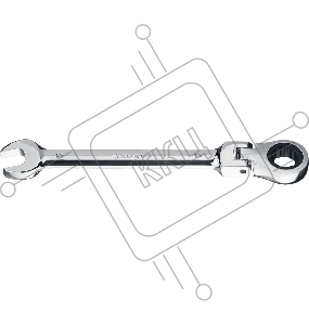 Ключ гаечный Зубр Комбинированный трещоточный шарнирный ПРОФ. 27101-13