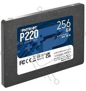 Накопитель SSD Patriot P220 256GB, SATA 2.5