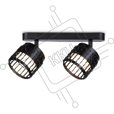 Светильник Ambrella light TN71163/2 BK черный GX53/2 260*100*125