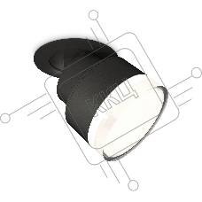 Светильник Ambrella Light XM8102528 SBK/FR/CL черный песок/белый матовый/прозрачный GX53 (A2242, A2106, C8102, N8399)