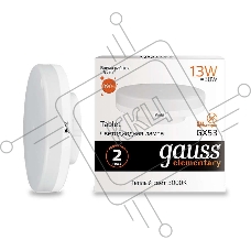 Лампа светодиодная LED Elementary 13Вт 3000K GX53 890lm 83813 Gauss