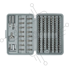 Набор бит FIT 57859  100 шт crv .