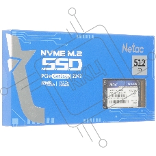 Твердотельный накопитель SSD M.2 2242 Netac 512Gb NV30ES Series NT01NV30ES-512-E4X (PCI-E 3x4, up to 3200/2400MBs, 3D NAND, 300TBW, NVMe, 22х42mm)