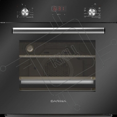 Духовой шкаф электрический Darina 2V5 BDE 112 708 B черный, встраиваемый