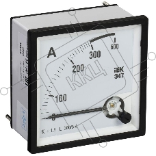 Амперметр Э47 72х72мм 300/5А кл. точн. 1.5 ИЭК IPA10-6-0300-E