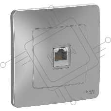 Розетка компьютерная RJ45, кат.5E, АЛЮМИНИЙ С/У Розетка компьютерная RJ45, кат.5E, АЛЮМИНИЙ С/У