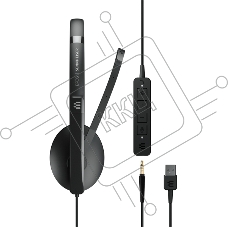Гарнитура EPOS/Sennheiser ADAPT 165T USB II  Stereo Teams черный