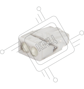 Экспресс-клемма с пастой REXANT СМК 2273-242, 2-проводная 0.5-2.5 мм², прозрачная (100 шт./уп.)