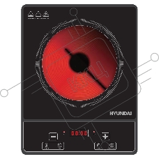 Плита электрическая Hyundai HYC-0121 черный пирокерамика (настольная)