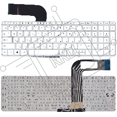 Клавиатура для ноутбука HP Pavilion 15-P 17-F белый