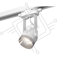 Светильник Ambrella light XT6601042 WH/PSL белый/серебро полированное MR16 GU10 (C6601, N6132)