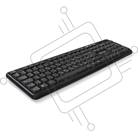 Клавиатура ExeGate EX287138RUS Professional Standard LY-405 (USB, полноразмерная, 105кл., Enter большой, длина кабеля 1,5м, черная, Color box)