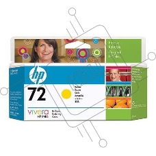 Картридж струйный HP №72 C9373A желтый для HP DJ T1100/T610 (130мл)