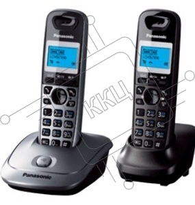 Телефон Panasonic KX-TG2512RU2 {Доп трубка в комплекте, АОН, Caller ID, спикерфон, полифония}