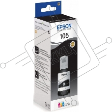 Чернила Epson 105BK C13T00Q140 черный (8000стр.) (140мл) для Epson L7160/7180