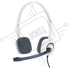 Наушники с микрофоном Logitech H150 белый накладные оголовье (981-000350)