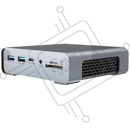 Док-станция 16in1 type c multiport docking, with USB C cables +65W AC power adapter , support all  USB3.2 GEN1/USB 3.2 GEN2 computer(computer type c support PD/DP) in Space grey colorsize 120*109*36mm, 265.4g