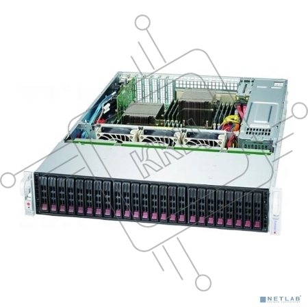 Корпус Supermicro CSE-216BE1C4-R1K23LPB 2U/24x2.5