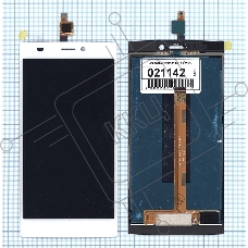 Дисплей для Micromax Canvas Nitro 2 E311 белый