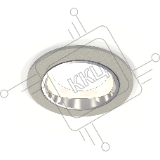 Комплект встраиваемого светильника Ambrella light XC6514003 SGR/PSL серый песок/серебро полированное MR16 GU5.3 (C6514, N6112)