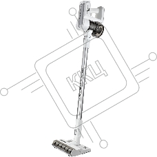 Пылесос вертикальный Polaris PVCS 7000 белый/серебристый, питание от аккумулятора, 150 Вт, уборка влажная/сухая, пылесборник 0.5 л