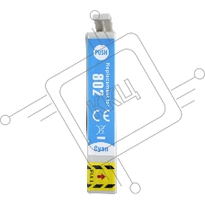 Картридж струйный Sakura C13T08024011 (T0802) для Epson, голубой, 7,4 мл.