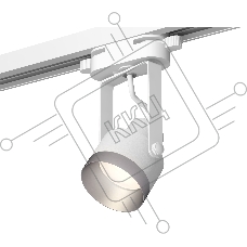 Светильник Ambrella light XT6601043 WH/MCH белый/хром матовый MR16 GU10 (C6601, N6133)
