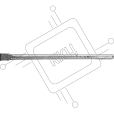 Зубило плоское Kraftool ALLIGATOR 29332-25-600_z01 SDS-max 25x600мм